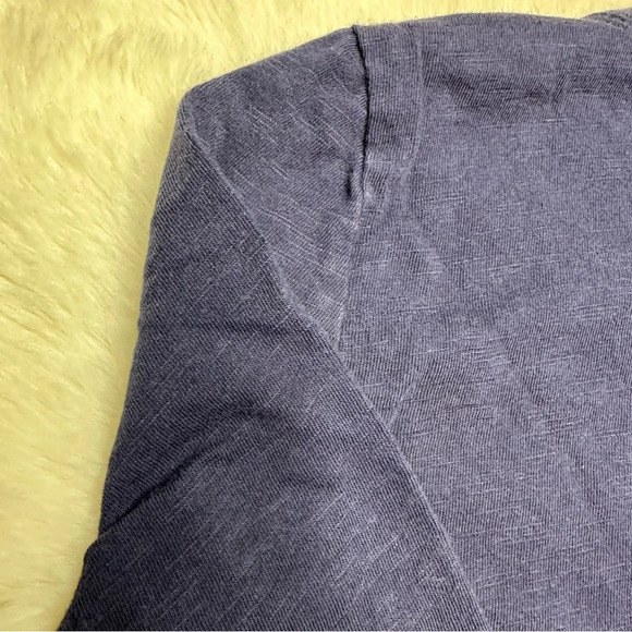 Tommy Bahama Long Sleeved Henley Shirt Blue Size 6 - Picture 16 of 16